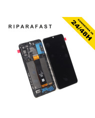 DISPLAY CON FRAME SAMSUNG GALAXY A32 5G SM-A326 B LCD TOUCH PARI ORIGINALE SERVICE