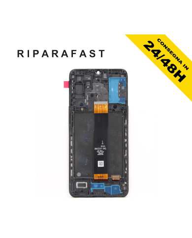 DISPLAY CON FRAME SAMSUNG GALAXY A32 5G SM-A326 B LCD TOUCH PARI ORIGINALE SERVICE