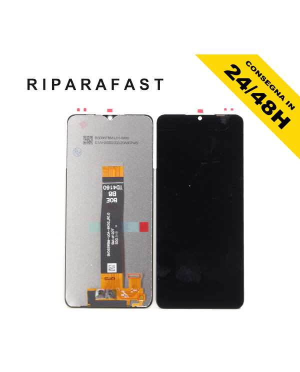 DISPLAY PER SAMSUNG GALAXY A12 SM A127 LCD VETRO SCHERMO TOUCH SCREEN