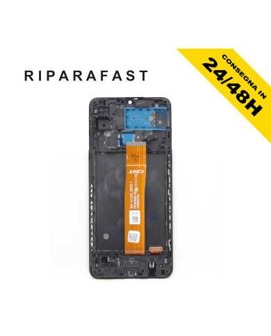 Display con Frame per Samsung Galaxy A12 | Riparafast SRLS