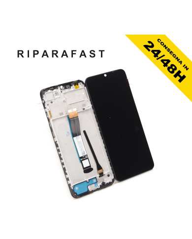 Display con Frame Xiaomi Redmi 10C LCD Touch Vetro | Riparafast SRLS
