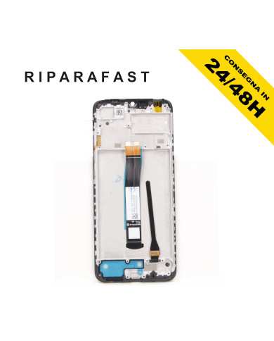 Display con Frame Xiaomi Redmi 10C LCD Touch Vetro | Riparafast SRLS