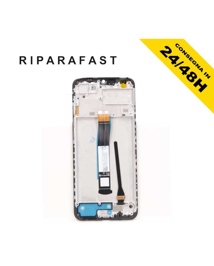 Display con Frame Xiaomi Redmi 10C LCD Touch Vetro | Riparafast SRLS