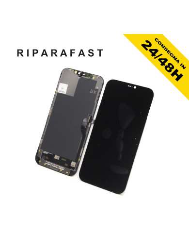 DISPLAY PER APPLE IPHONE 12 PRO MAX SOFT LCD OLED TOUCH VETRO GX ORIGINALE