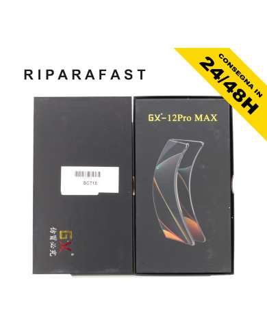 DISPLAY PER APPLE IPHONE 12 PRO MAX SOFT LCD OLED TOUCH VETRO GX ORIGINALE