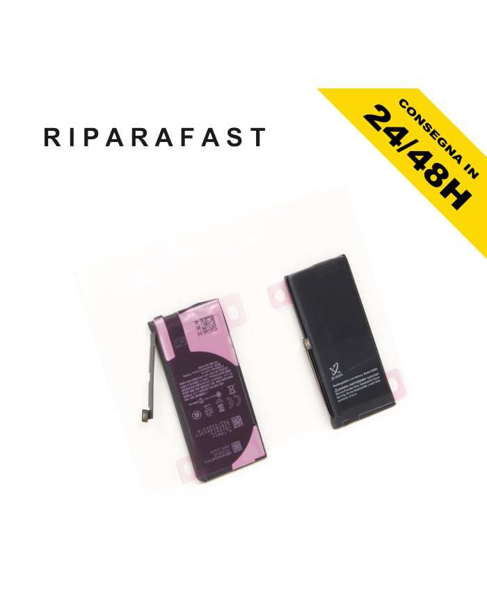 BATTERIA PER APPLE IPHONE 13 MINI 2406mAh CON BIADESIVO RICAMBIO PARI ORIGINALE