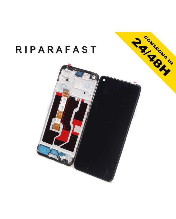 Display con Frame per Oppo A76 CPH2375 LCD Touch | Riparafast SRLS