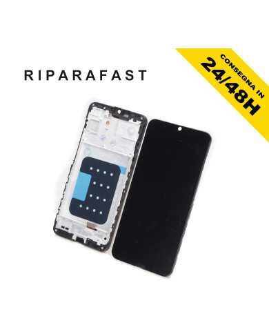 DISPLAY LCD PER SAMSUNG GALAXY A16 5G A166 TFT CON FRAME PARI ORIGINALE