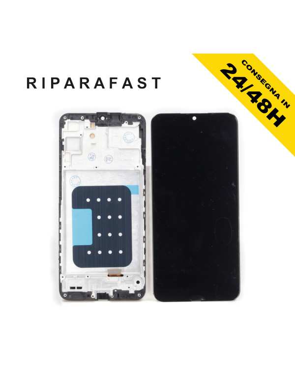 DISPLAY LCD PER SAMSUNG GALAXY A16 5G A166 TFT CON FRAME PARI ORIGINALE