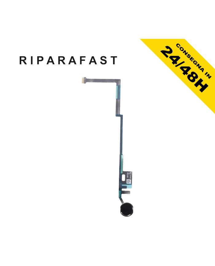 Flat Flex Tasto Home iPad 6 2018 Nero | Riparafast SRLS