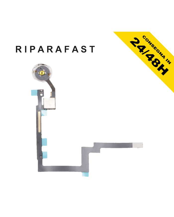 Tasto Impronta Digitale iPad mini 3 Nero Ricambio | Riparafast SRLS