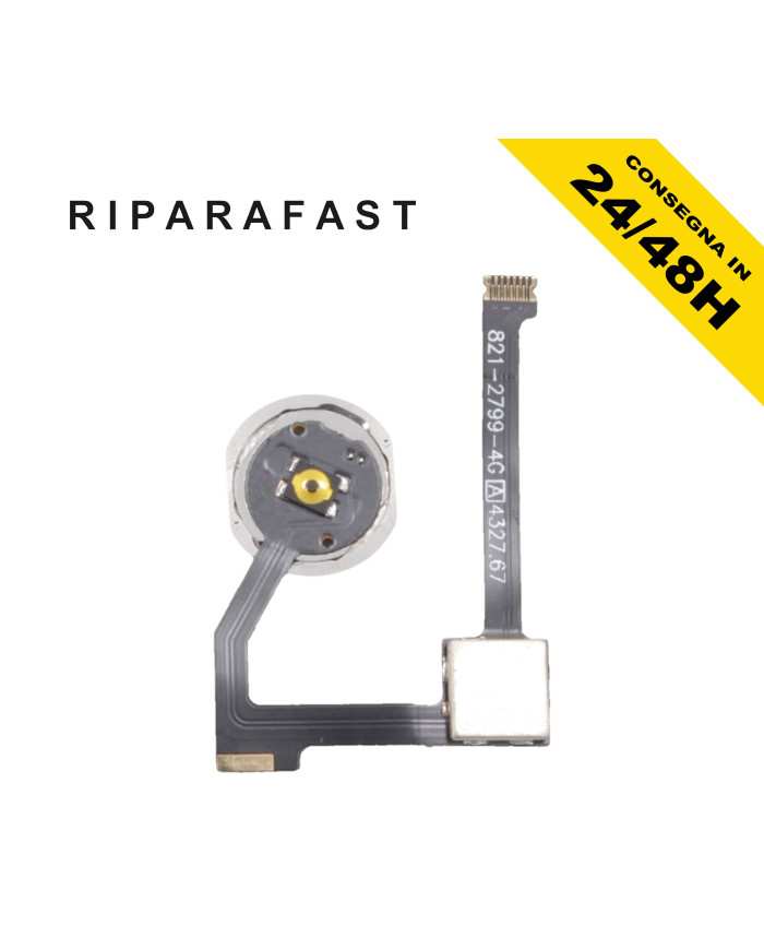 Tasto Impronta Digitale iPad Air 2 Nero Ricambio | Riparafast SRLS