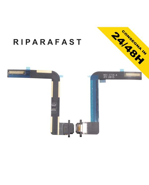 Connettore Lightning iPad A1474 A1475 Nero | Riparafast SRLS